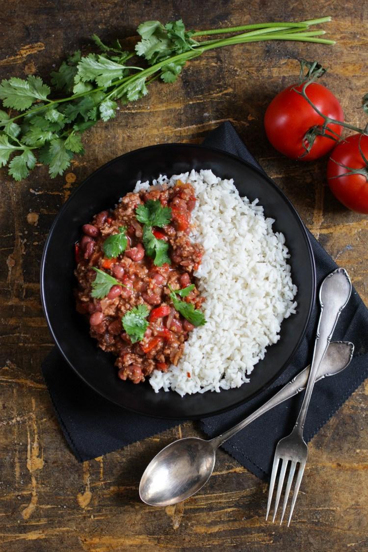 chili con carne receta