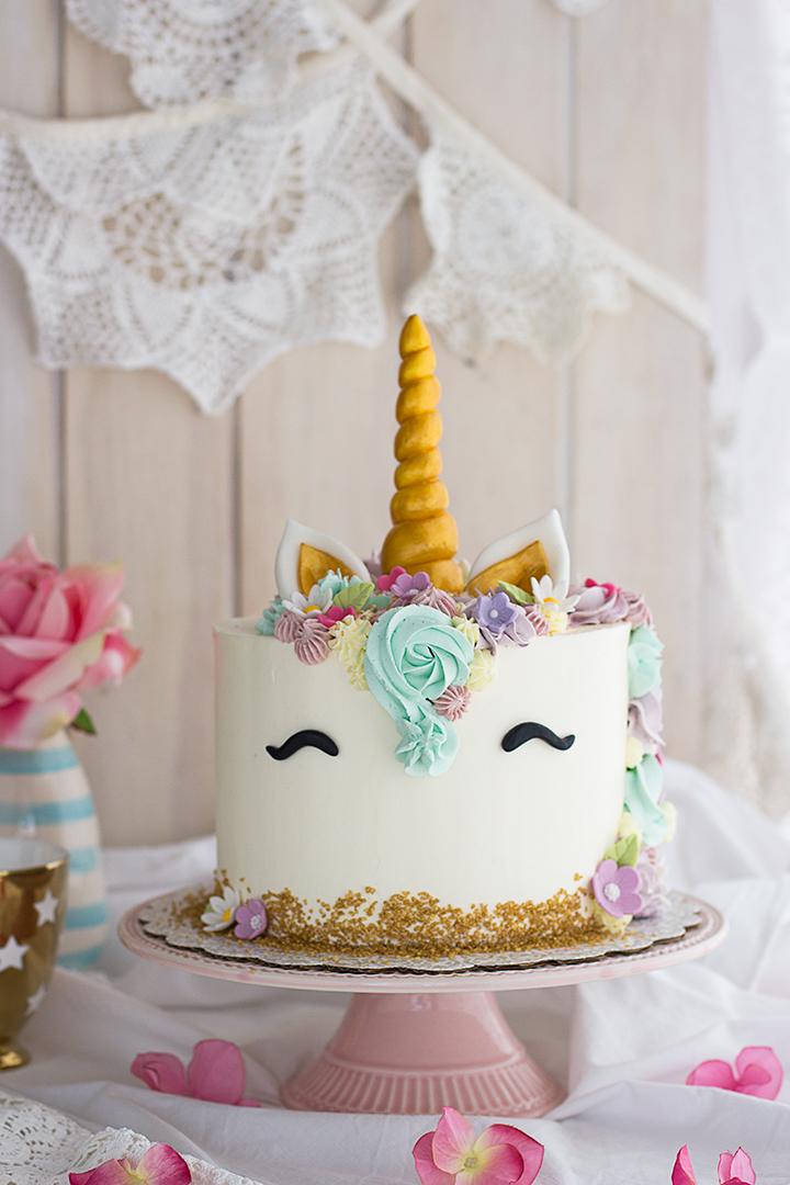 Tarta Unicornio paso a paso