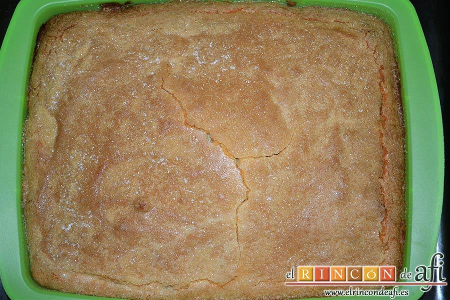 Bica gallega, hornear y dejar enfriar