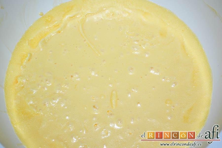 Bica gallega, no dejar de batir