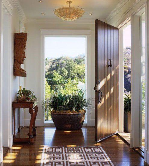 decorar Feng Shui la entrada