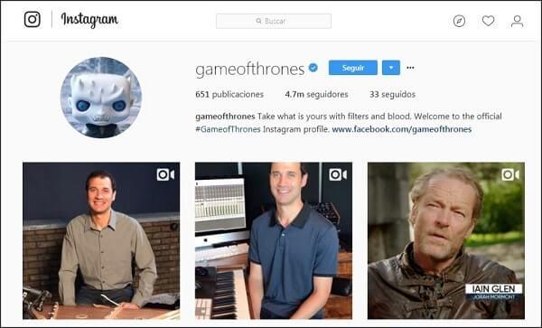 instagram game of thrones