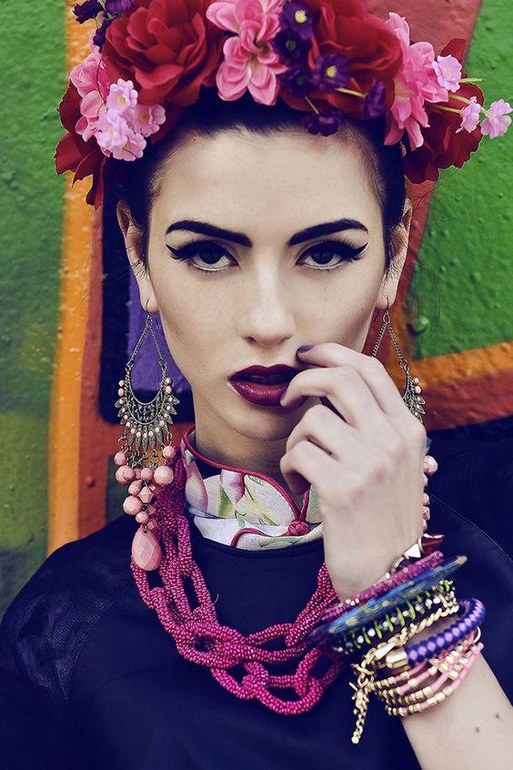 como resultado delicado Antibióticos Geniales ideas para un Disfraz de Frida Kahlo | Manualidades