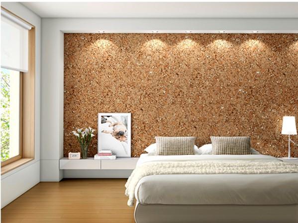 pared de corcho moderna