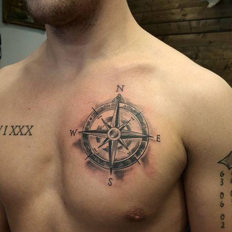 diseños para tatuar en el pecho en hombres 3 - +80 Tatuajes para hombres ideas y diseños populares en 2017
