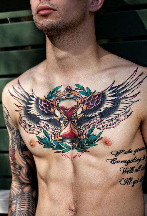 diseños para tatuar en el pecho en hombres 4 - +80 Tatuajes para hombres ideas y diseños populares en 2017