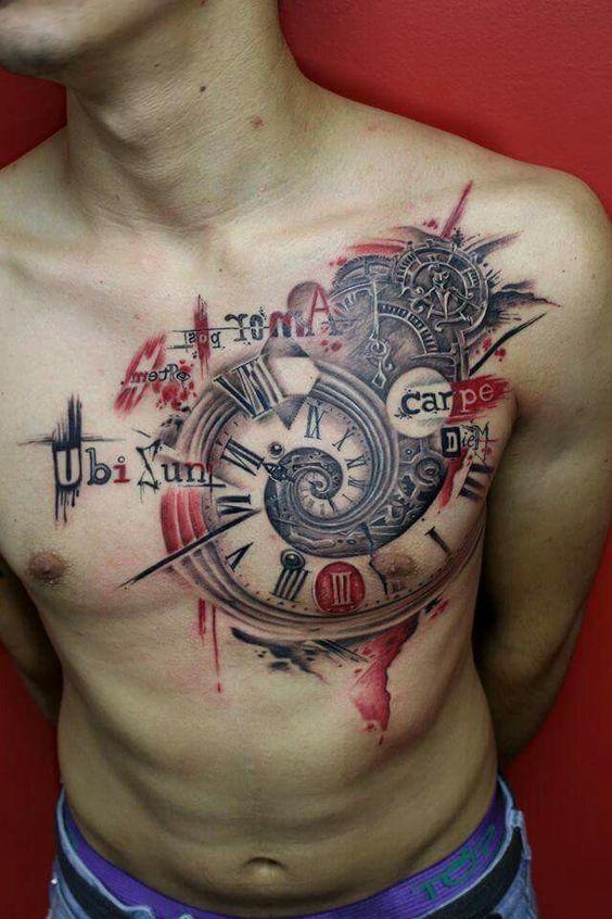 tatuajes en el pecho para hombres 7 - +80 Tatuajes para hombres ideas y diseños populares en 2017