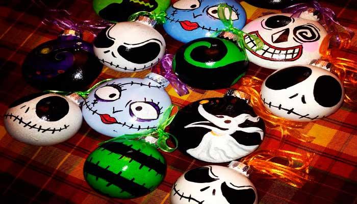 HALLOWEEN,-CATRINAS,-BRUJAS,-FANTASMAS,-bolas-de-navidad-pintadas-de-catrinas,-fantasmas,-zombies