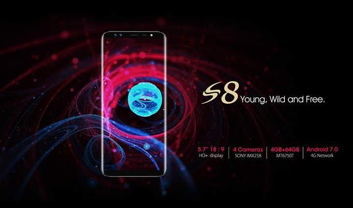 Blackview S8 review reseña analisis de este clon del Samsung Galaxy S8 con 4GB de RAM 64GB de almacenamiento CPU MTK6750T 4 camaras SONY doble camara dual especificaciones técnicas precio y opinión