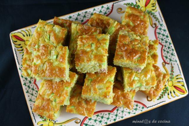 pastel de calabacín