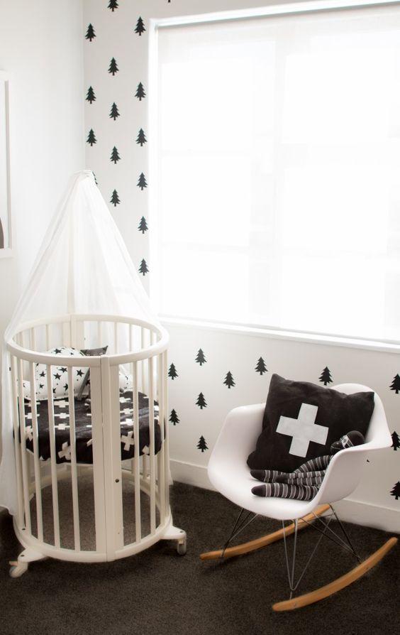 color para el dormitorio de un bebé