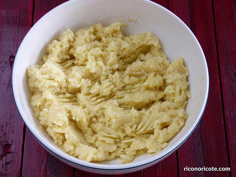 Pastel frío de marisco