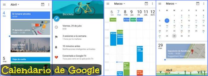 Calendario oficial de Google