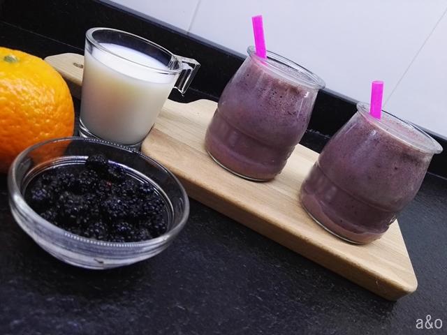 Smoothie morado