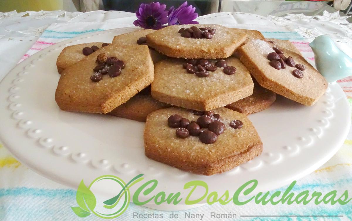 Galletas de harina de castañas