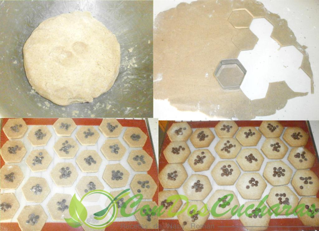 Galletas de harina de castañas