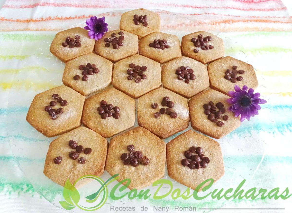 Galletas de harina de castañas