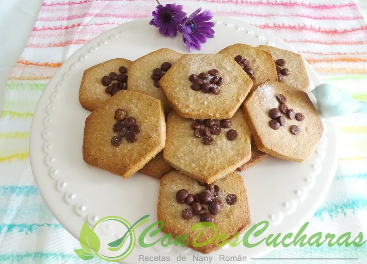 Galletas de harina de castañas