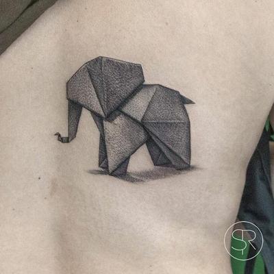tatuajes de elefantes peque&ntilde;os