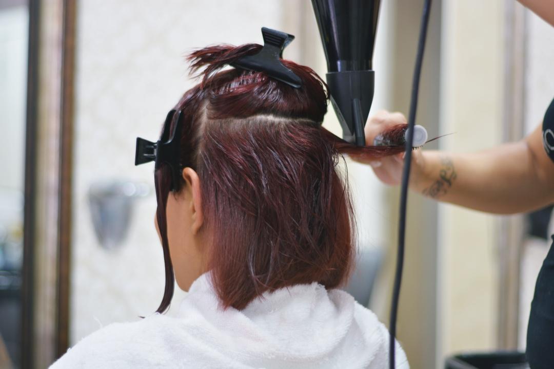 Paso secado para Alisado brasileño