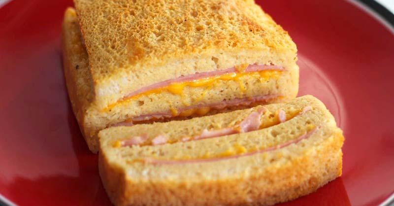 tarta salada de jamón y queso