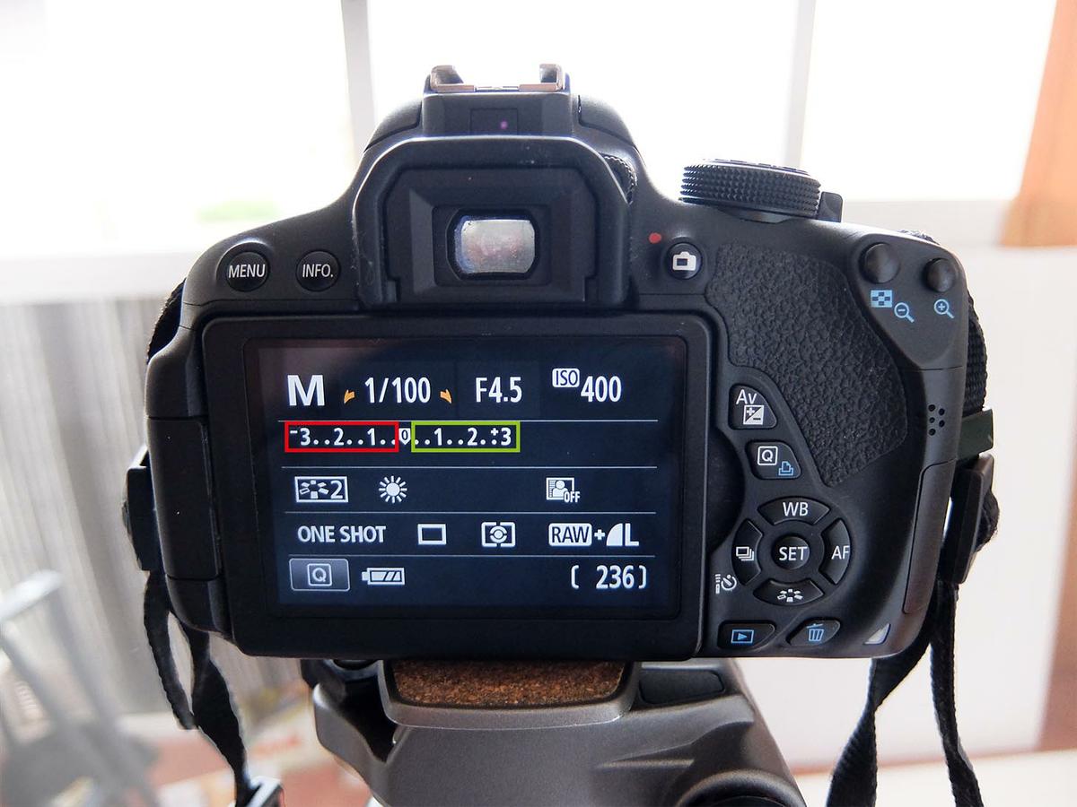 exposicion en modo manual