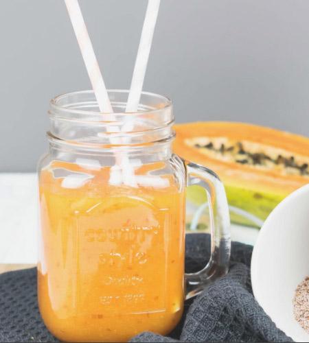 batido natural para la acidez