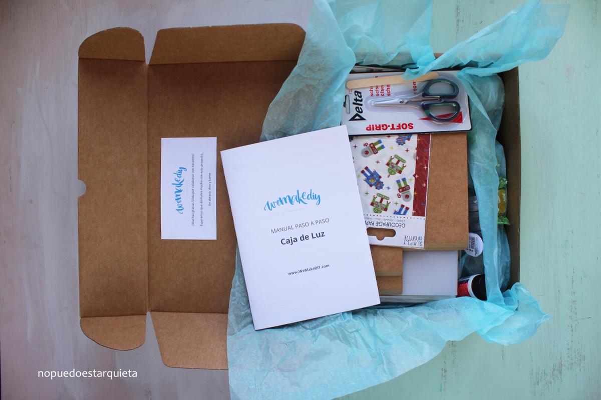 Cartel luminoso Wemakediy Diy Manualidades Hazlo tú mismo