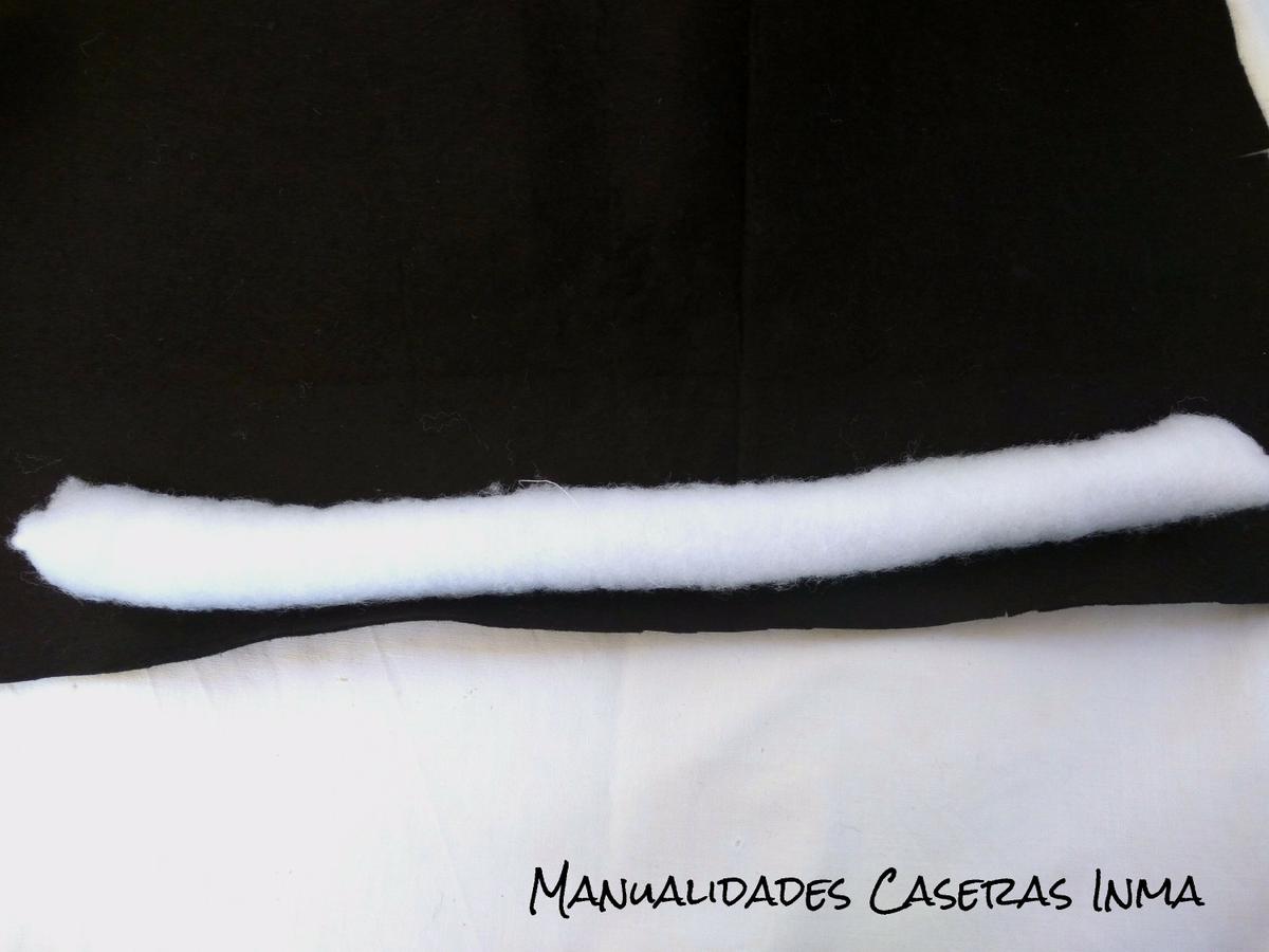 Manualidades Caseras Inma_ guata forrada con fieltro 