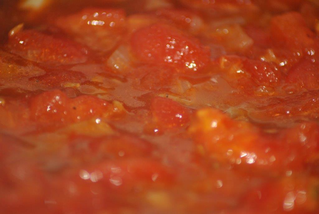 salsa de tomate para Hojaldre de carne de Angus picada 