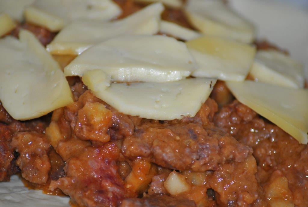 Relleno para Hojaldre de carne de Angus picada 