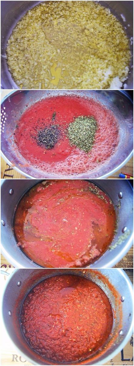 Salsa de tomate italiana