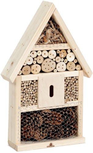 Neudorff 617123 - Hotel de insectos, 47 x 14 x 70 cm, color amarillo