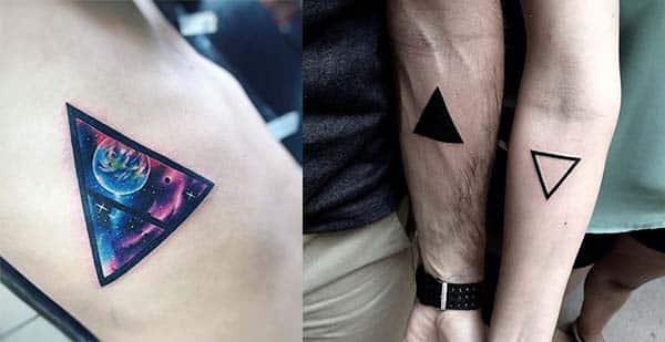 tatuajes de triangulos