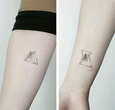 tatuajes de triangulos 2 dise&ntilde;os