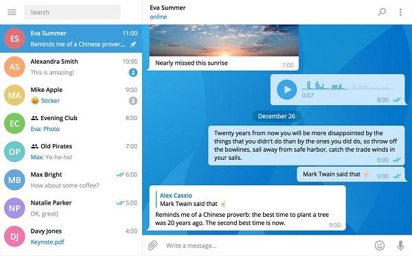 latest version of telegram desktop