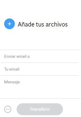 wetransfer castellano