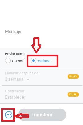 enlace wetransfer