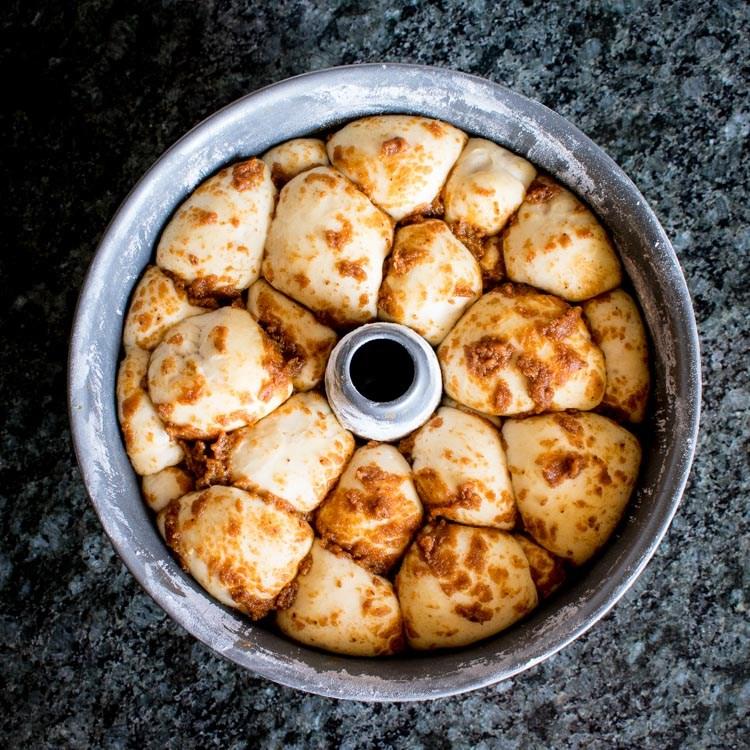 monkey bread de calabaza
