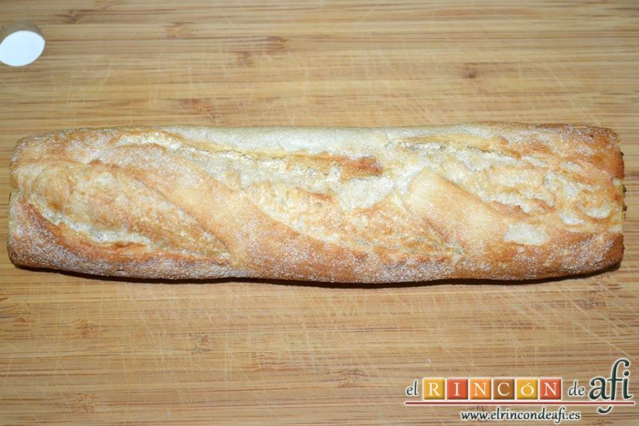 Pan relleno, dejar atemperar