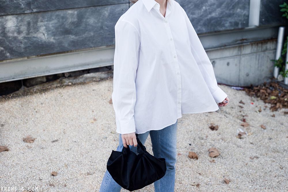 Trini | The Row shirt Acne Studios jeans