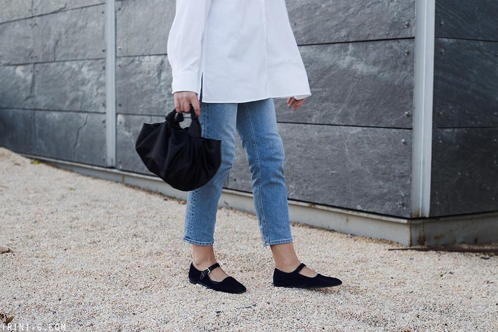 Trini | The Row shirt Acne Studios jeans