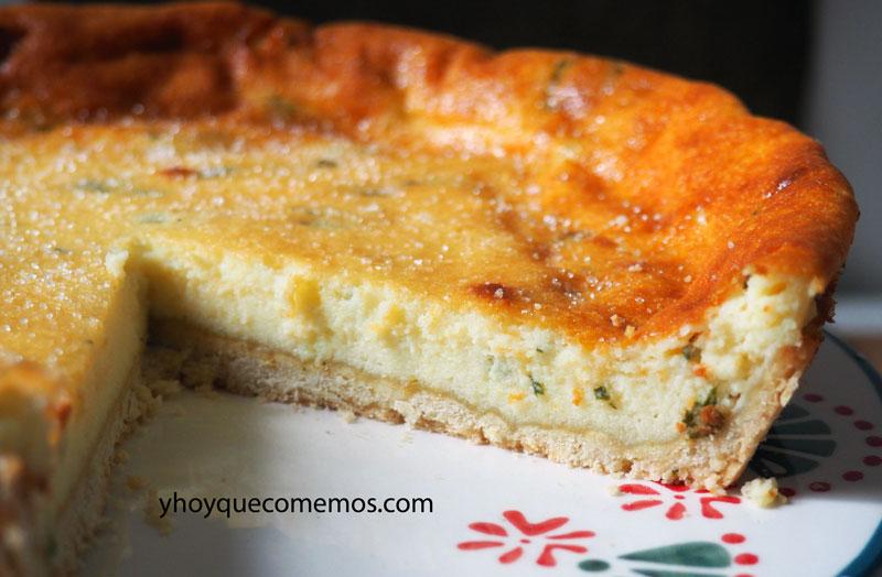 receta del flao o pastel de queso de ibiza 3