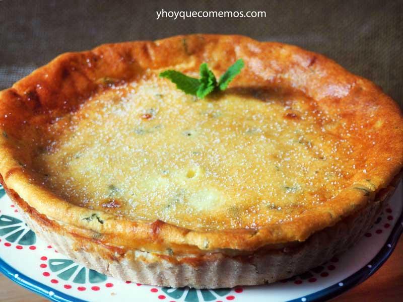 receta del flao o pastel de queso de ibiza
