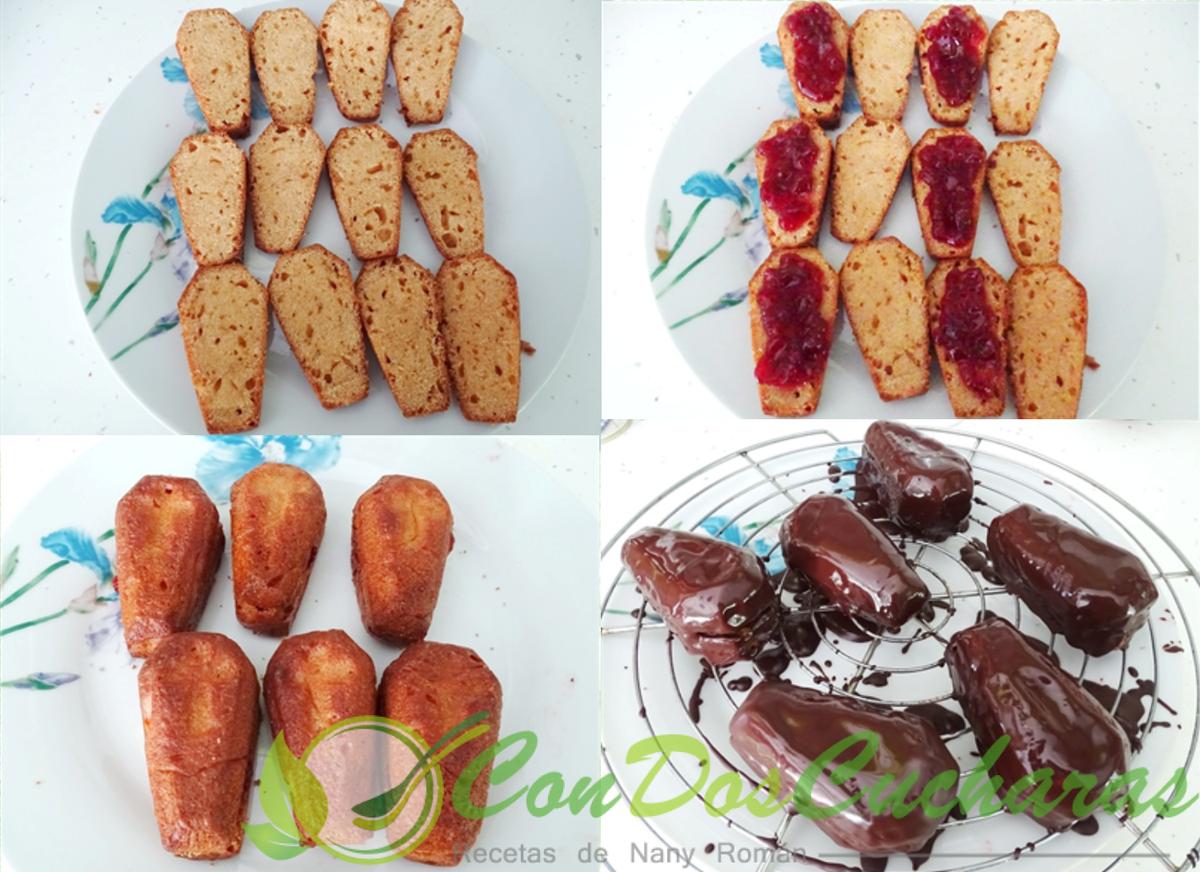 Bizcocho de harina de maíz para Hallowen 