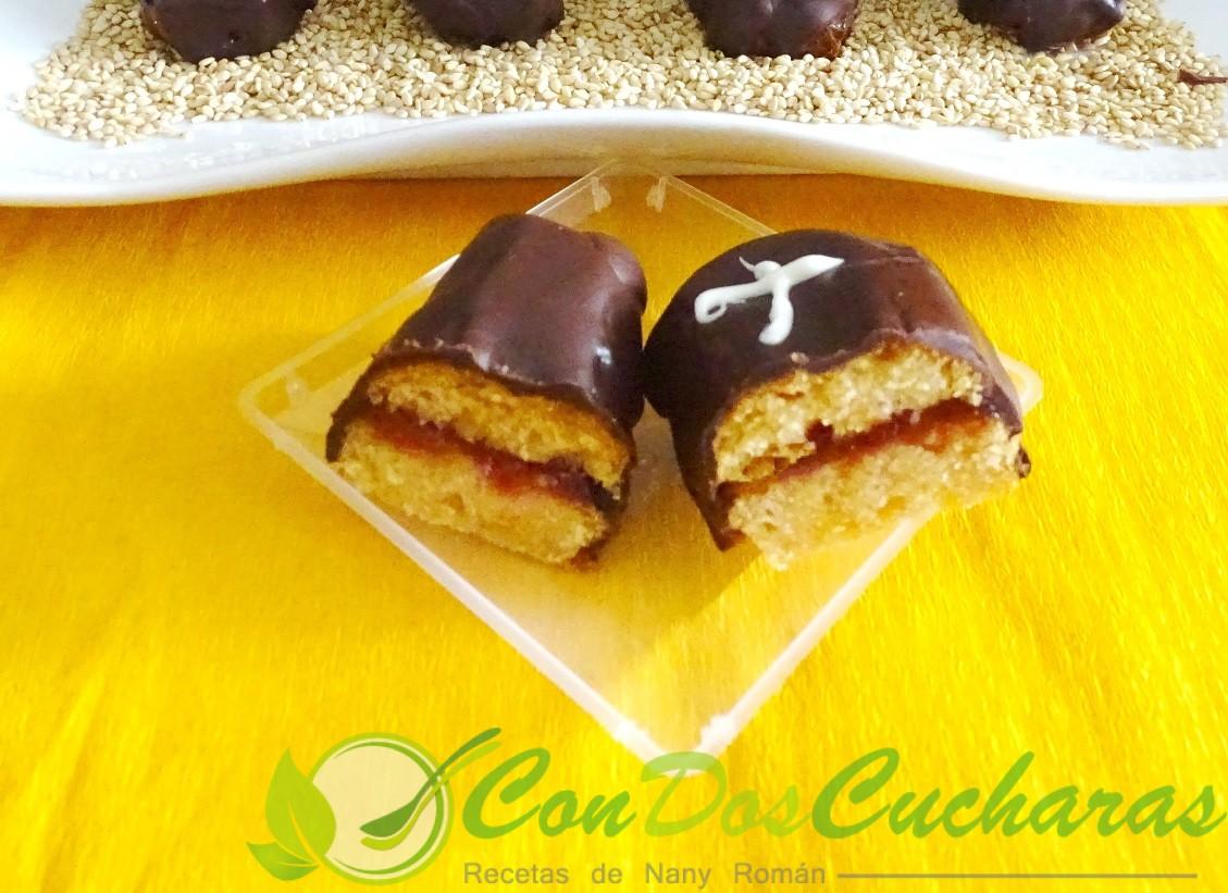 Bizcocho de harina de maíz para Hallowen 