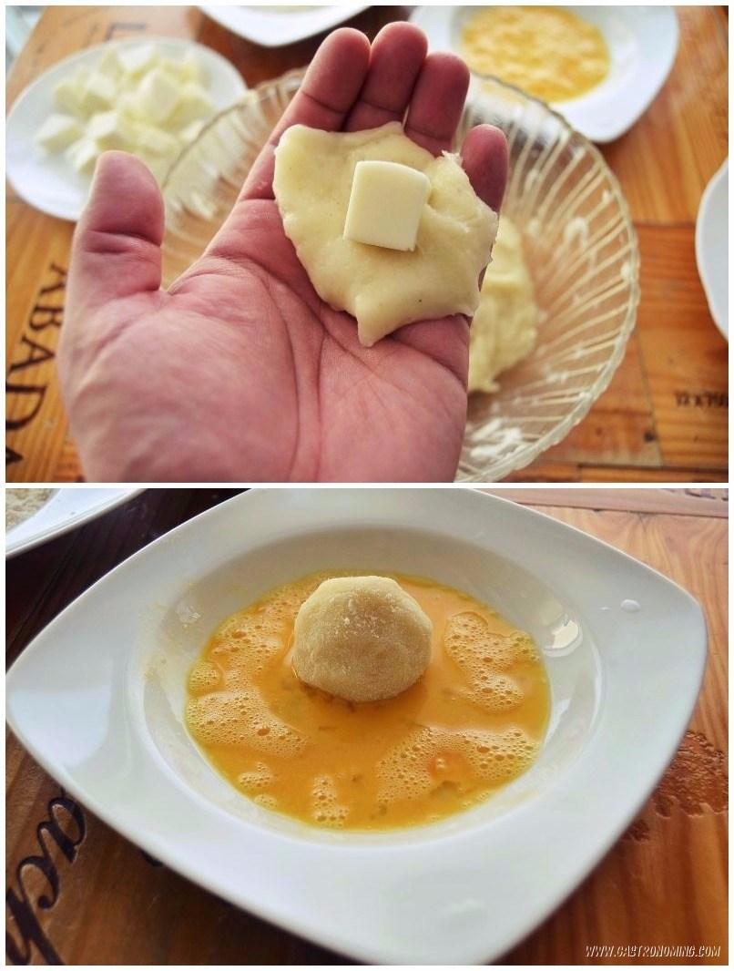 Bolas de yuca