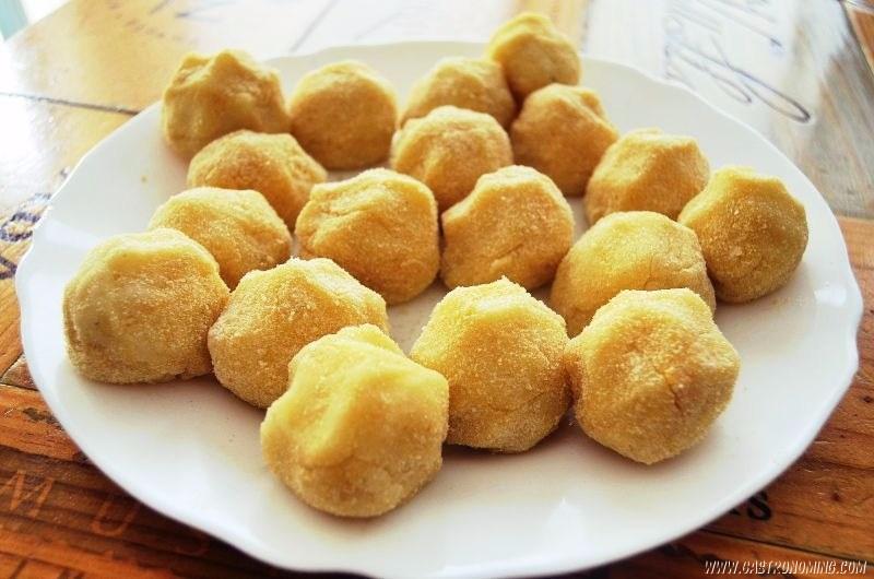 Bolas de yuca