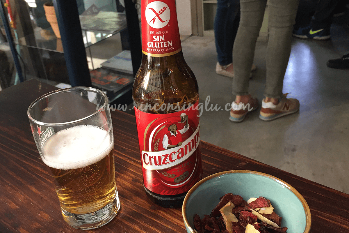 cerveza cruzcampo sin gluten en madrid
