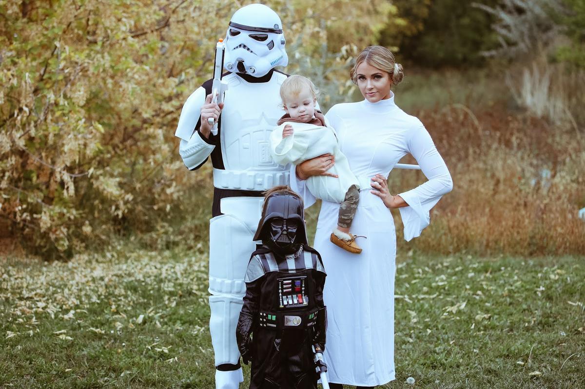 disfraz de stars wars para toda la familia